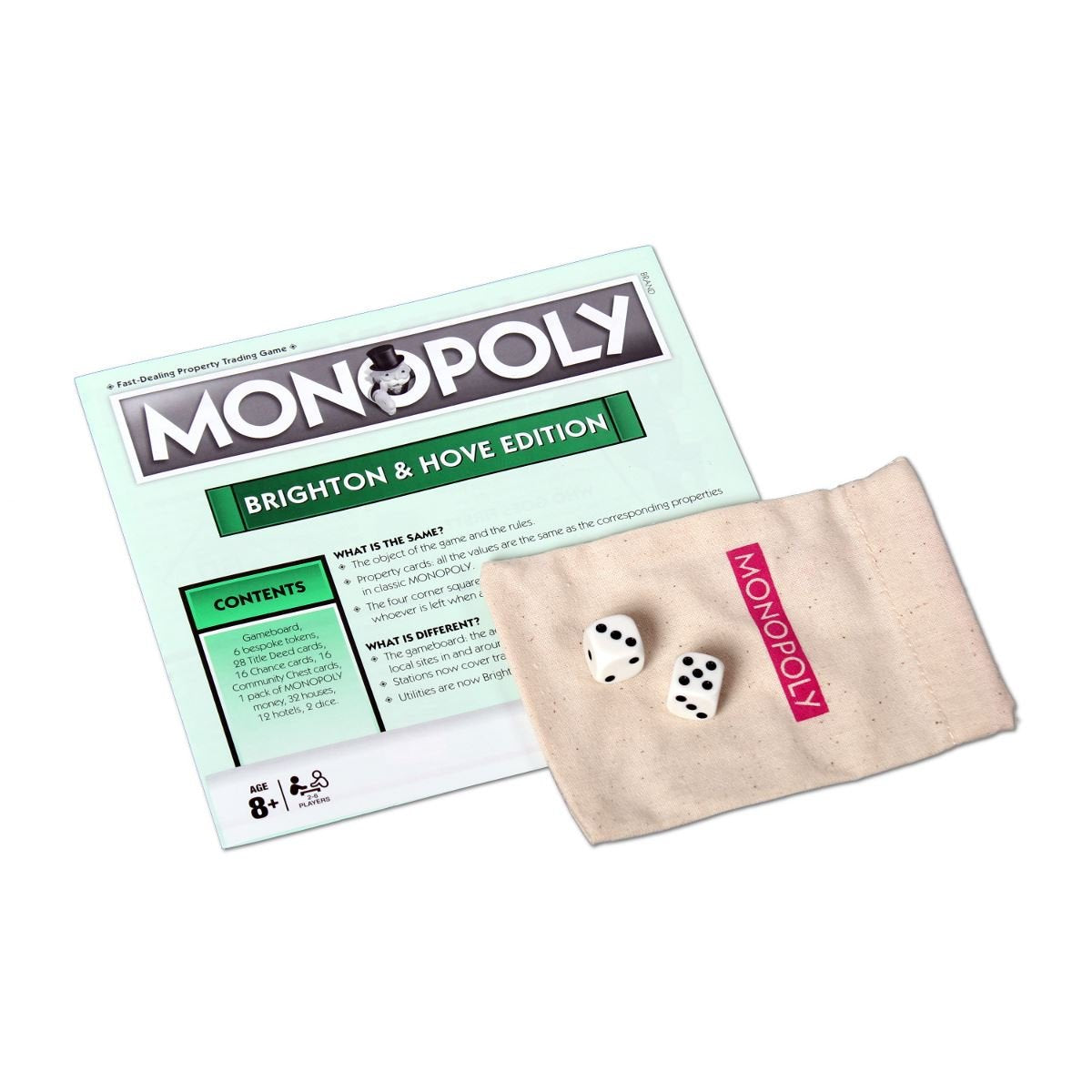 Winning Moves Monopoly Brighton Board Game | 2-6 Players | Ages 8+ | English 7