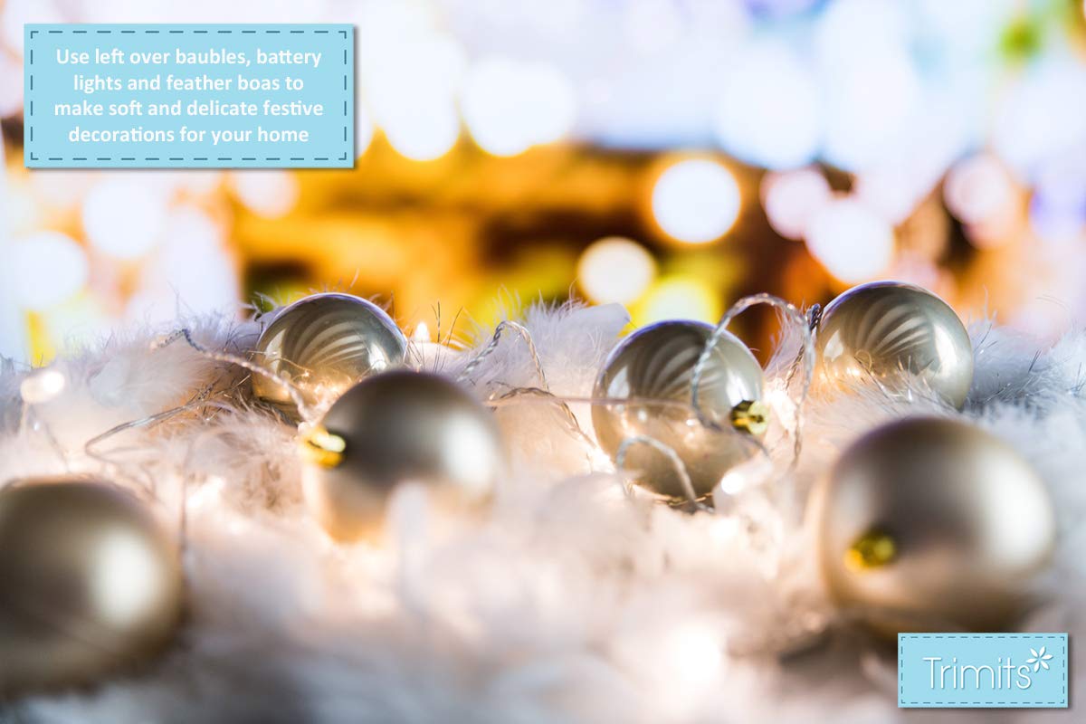 Trimits Marabou Feather Boa 1.8m - Pink Costume Accessory for Fancy Dress, Festivals & Decor