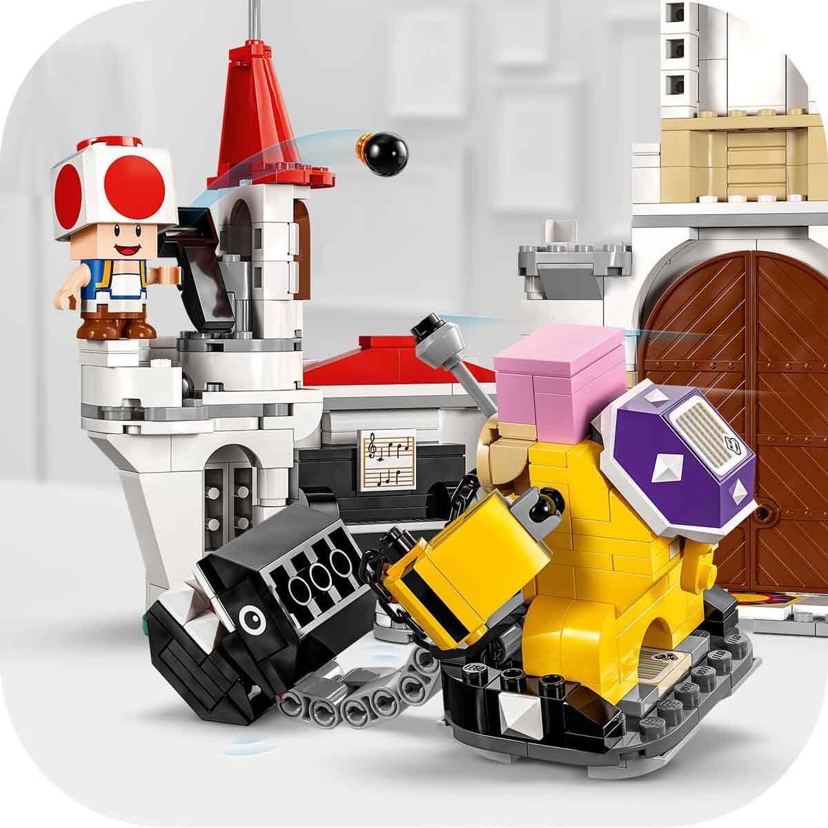 LEGO Super Mario Battle with Roy at Peach’s Castle Playset - 738-Piece Building Set for Kids 7+ 2