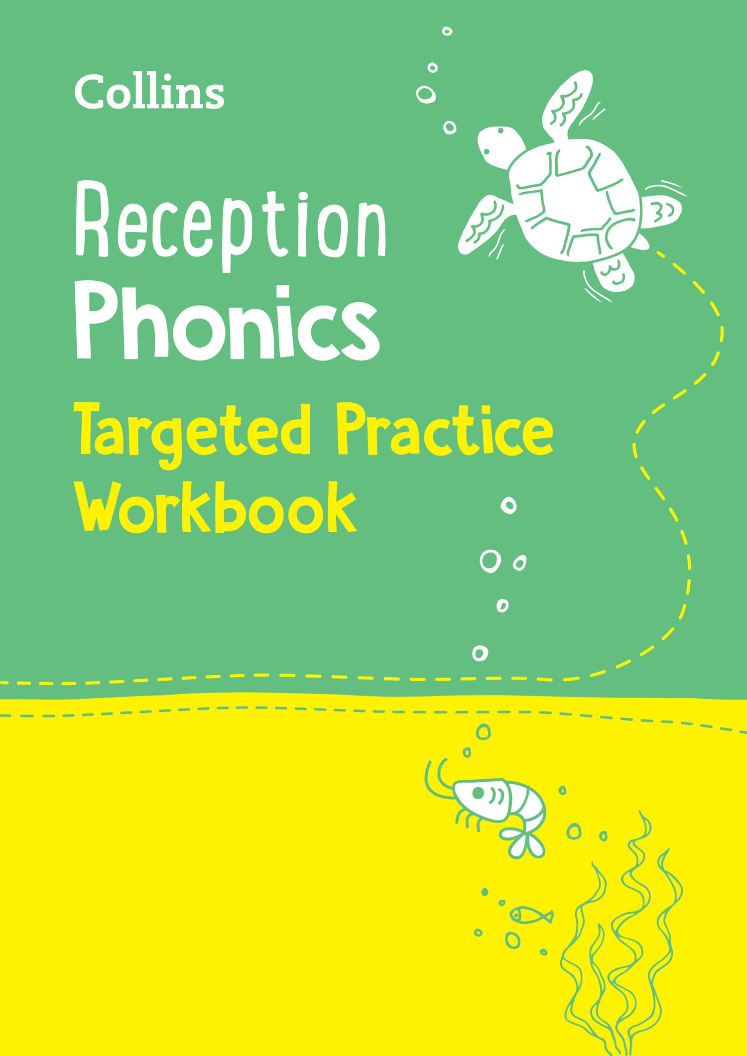 Collins Reception Phonics Targeted Practice Workbook | Letters and Sound Phrases 1 – 4 | Ages 4-5