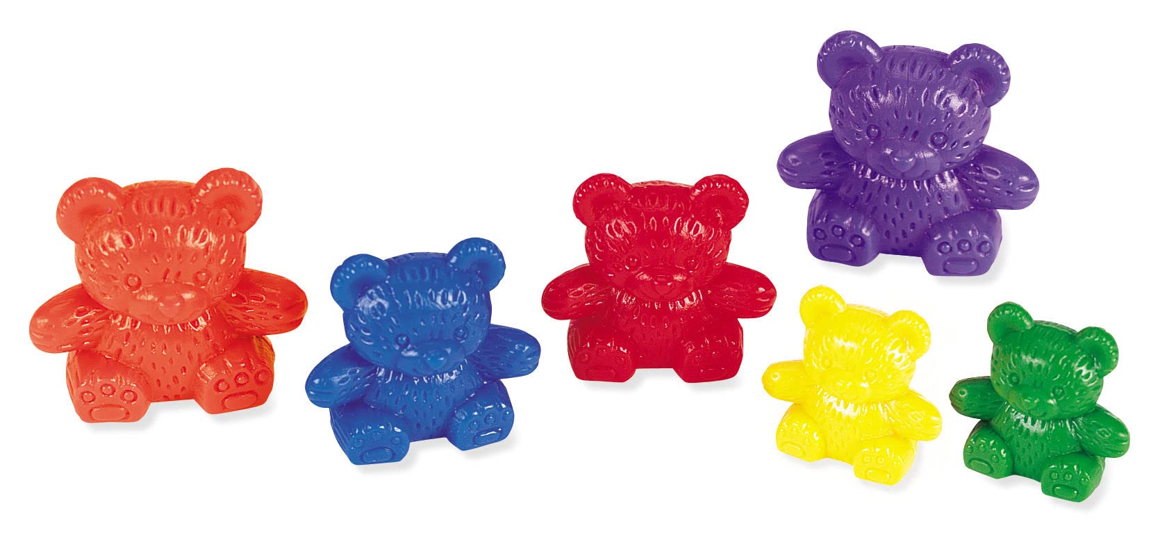 Learning Resources The Original Three Bear Family Counters - 96-Piece Rainbow Maths Set for Ages 3+ 13