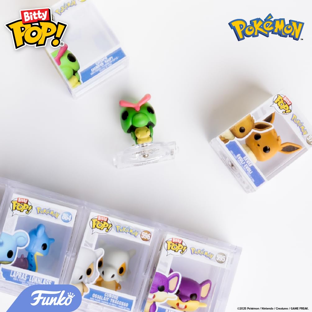 Funko Bitty Pop! Pikachu 4-Pack with Mystery Mini Figure | Vinyl | 0.9-inch 4
