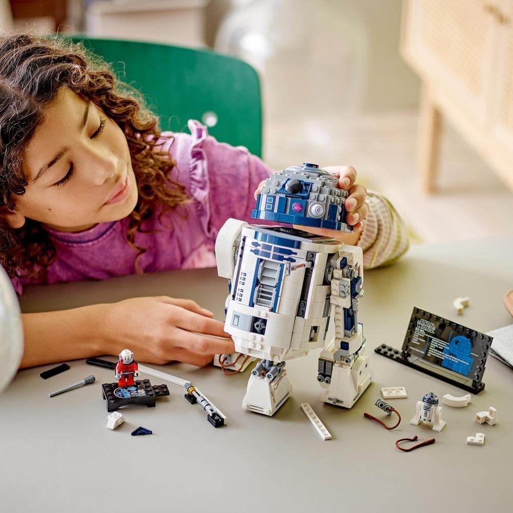 LEGO Star Wars R2-D2 Building Set - 1050-Piece Model with Minifigures for Ages 10+ 9