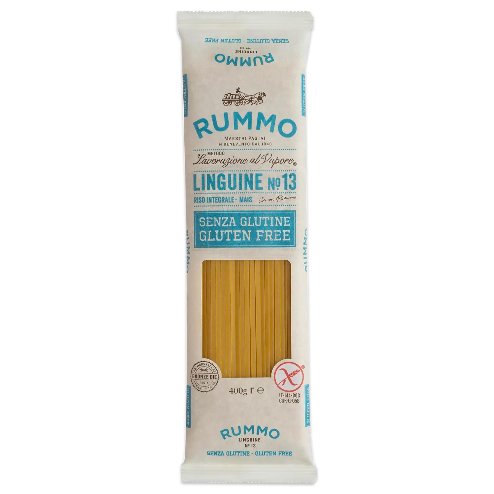 Rummo Gluten Free Linguine No.13 Pasta - Premium Italian Long-Strand | 400g 1