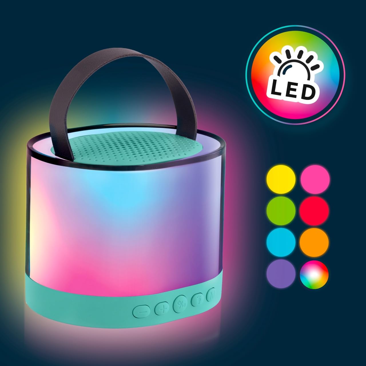 Canal Toys Music Creator Portable Bluetooth Karaoke Station with 2 Wireless Microphones | Red 7