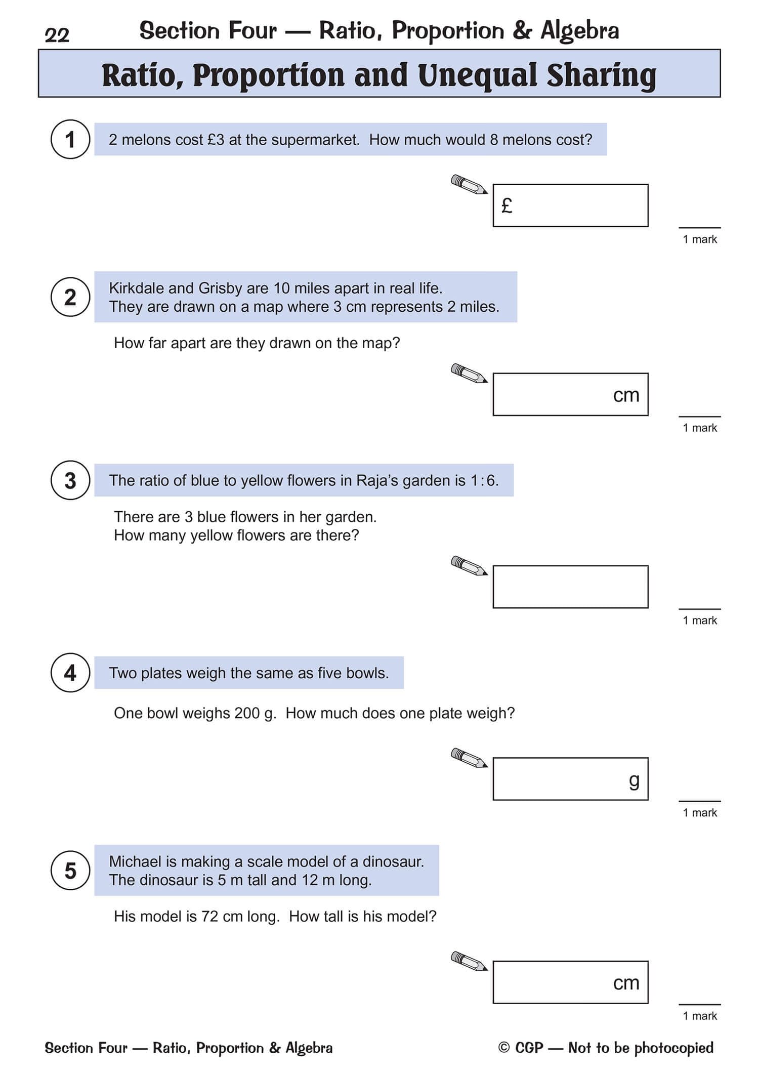 CGP Books KS2 Maths SATS Reasoning Question Book - Ages 10-11 | Practice Questions | Paperback