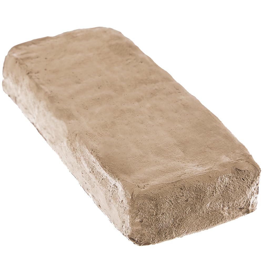 Baker Ross FX918 Grey Air Drying Clay - 1kg Pack | Soft Modelling Material for Pottery & Sculptures