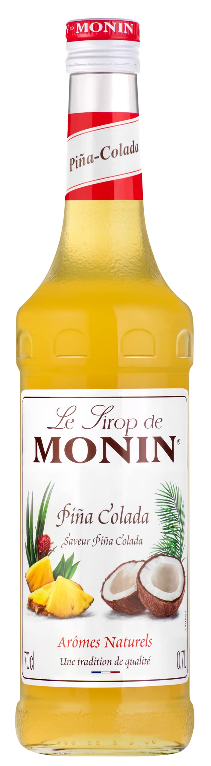 Monin Pina Colada Syrup - Tropical Pineapple & Coconut Flavour | 700ml