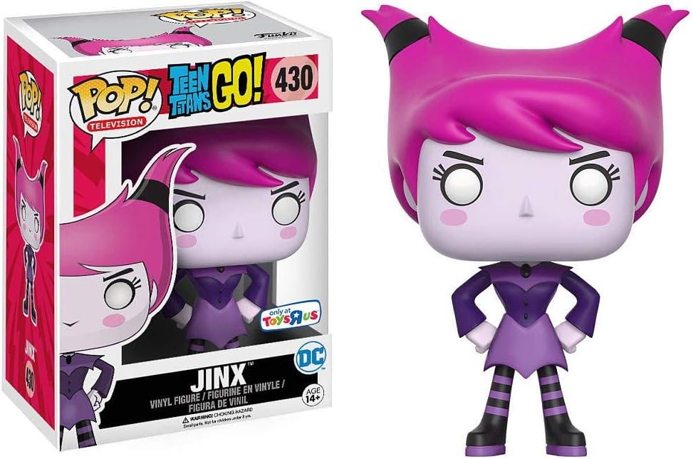 Funko Pop! Teen Titans Go! - Jinx Vinyl Figure (FunkoBOBUGU284) Limited Edition