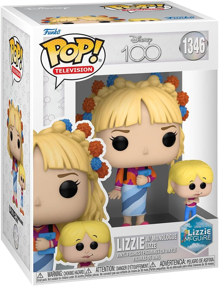 Funko Pop! Disney 100 - Lizzie McGuire & Monologue Lizzie Vinyl Figure Duo (67987)