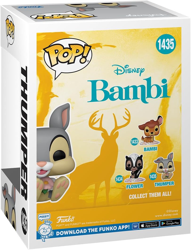 Funko Thumper Disney Bambi 80th Anniversary Collectible Vinyl Figure (65666)