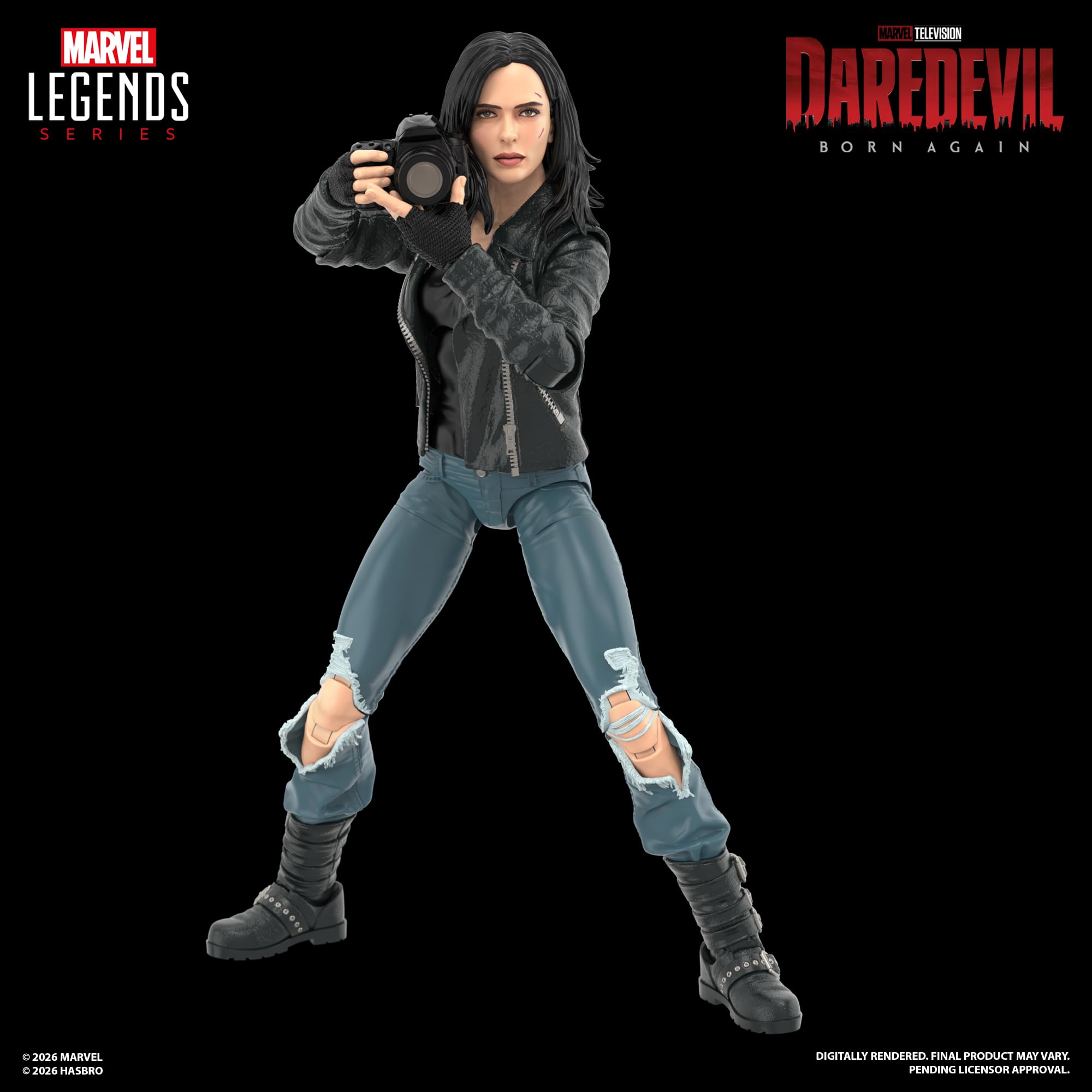 Marvel Legends Series Daredevil & Jessica Jones Action Figures Set | 6-Inch Scale 4