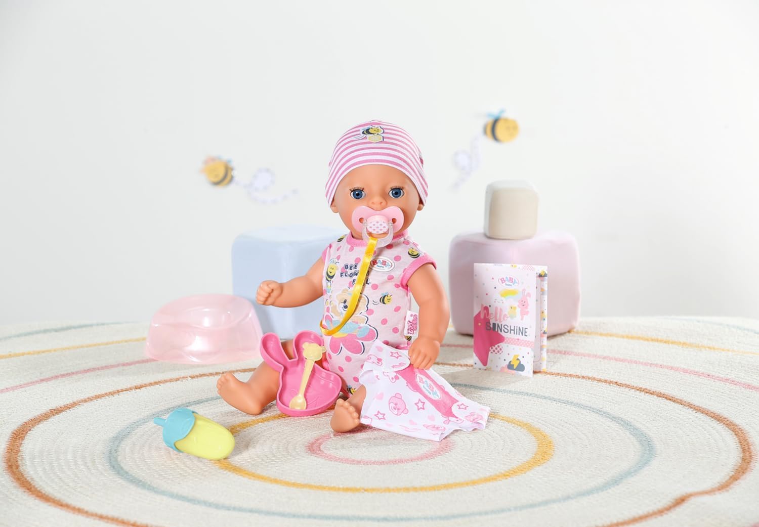 BABY born Little Magic Girl 36cm Doll with 7 Lifelike Functions - No Batteries Required 7