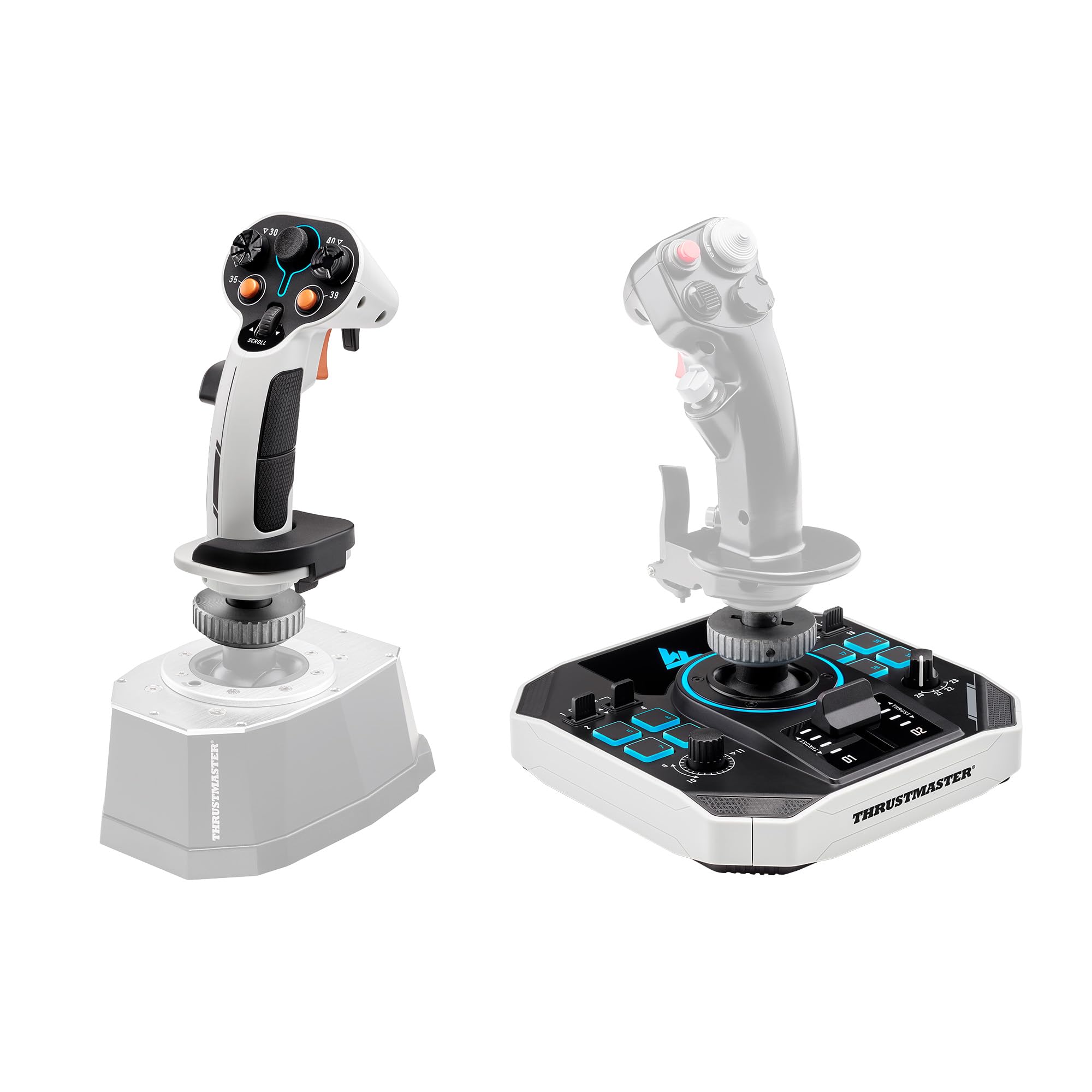 Thrustmaster Sol-R 1 Flightstick - Ambidextrous Joystick with 44 Actions for PC Gaming 15