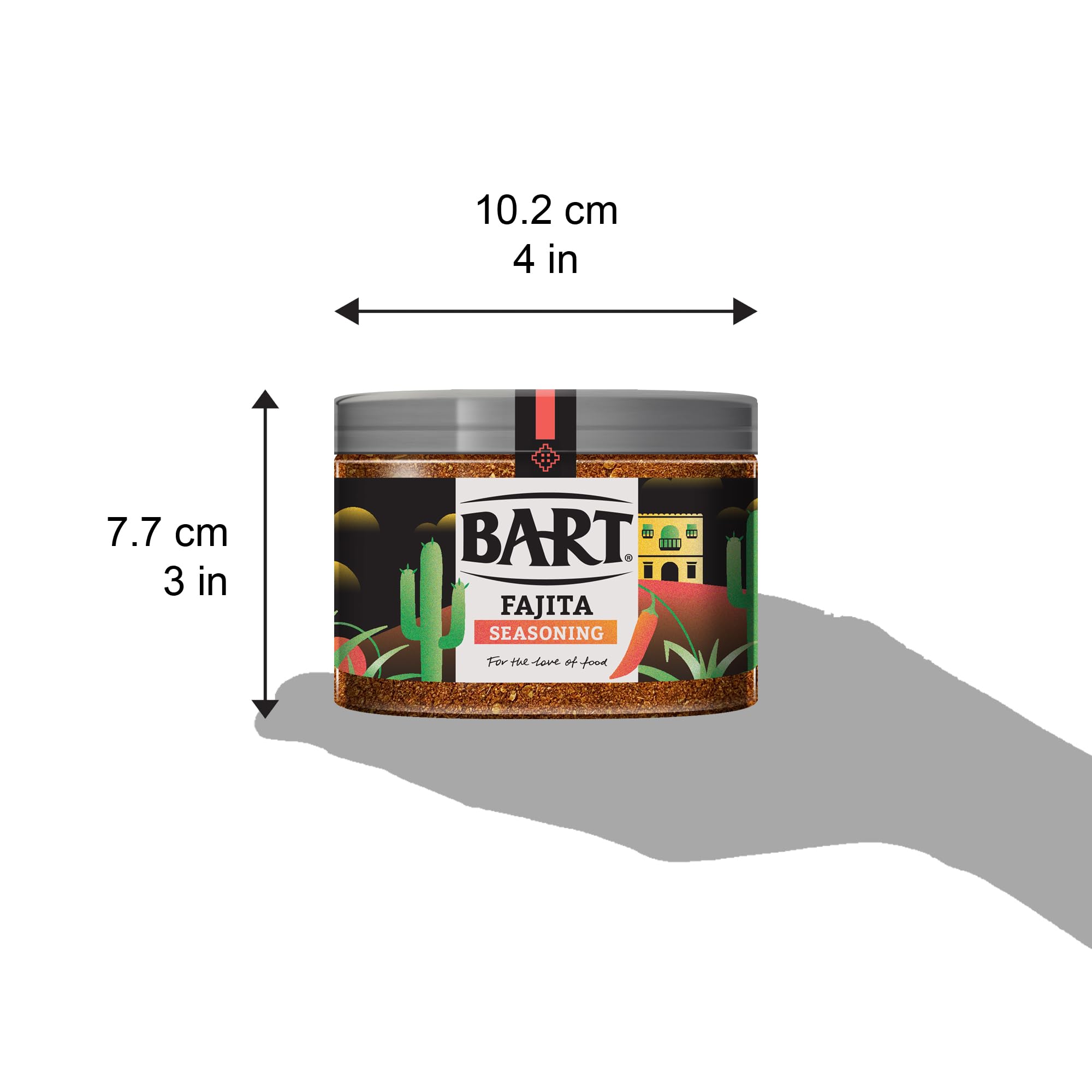 BART Fajita Spice Blend Powder - Hot & Spicy Latin American Flavour | 250g Large Pack 5