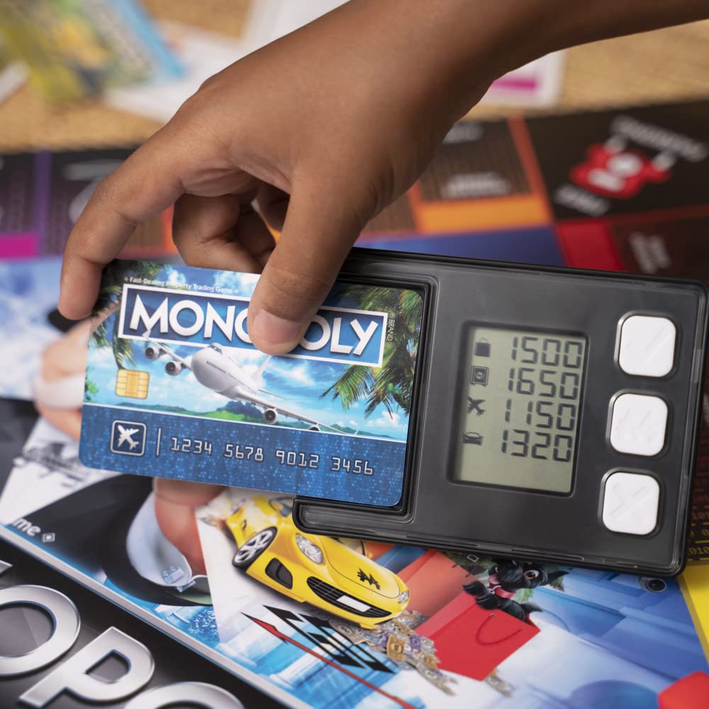 Monopoly Ultimate Rewards Family Board Game with Electronic Banking | Ages 8+ | 2-4 Players 9
