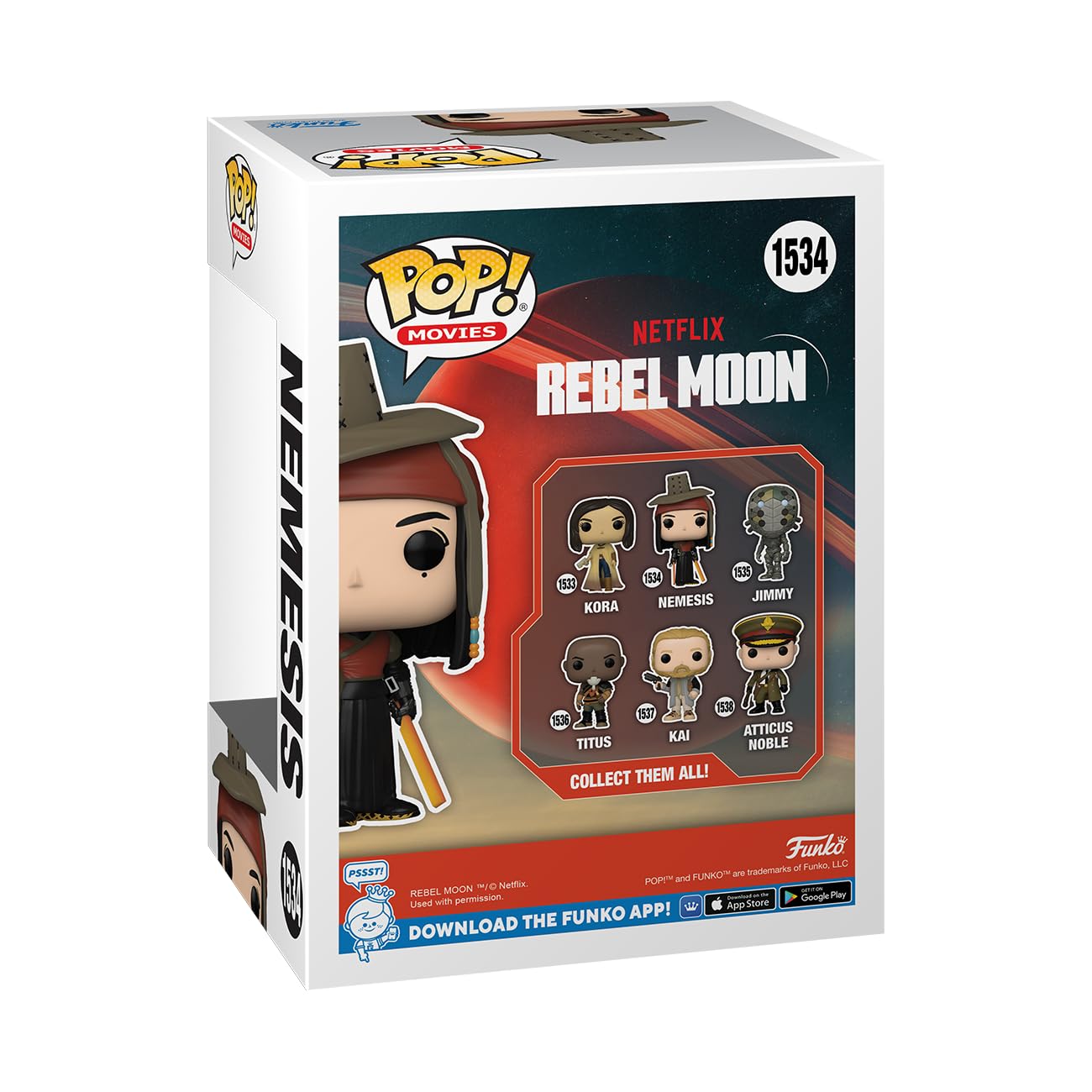 Funko Pop! Movies: Rebel Moon - Nemesis Vinyl Figure 11