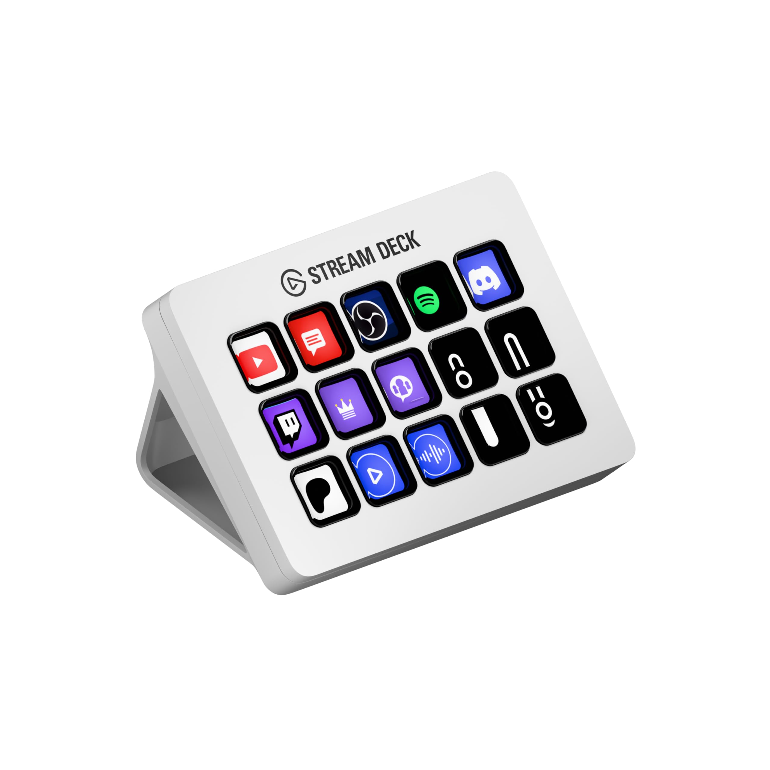 Elgato Stream Deck MK.2 Studio Controller - 15 Macro Keys | White