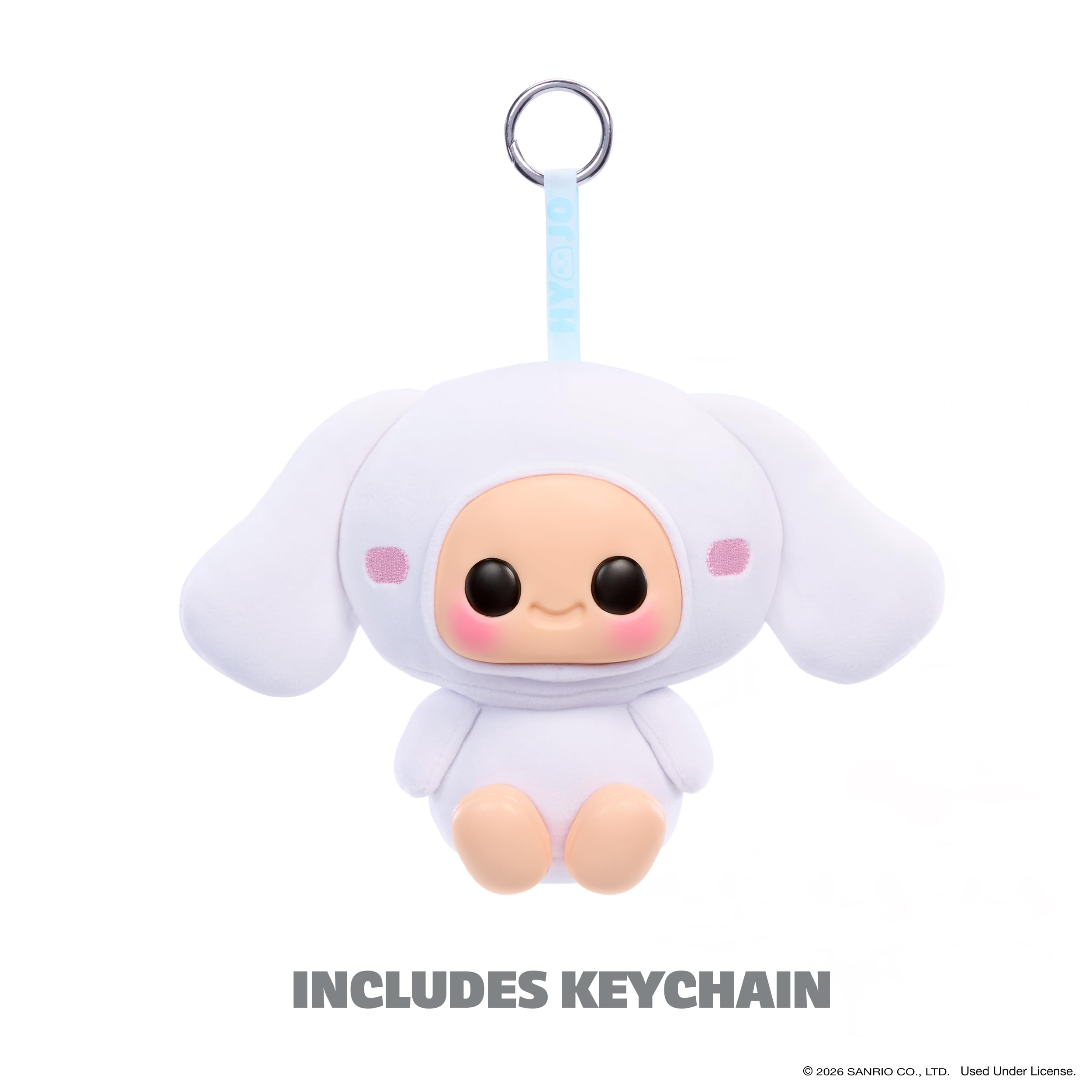 Hyojo Hello Kitty and Friends Series Squishy Toy - Kuromi, Cinnamoroll & Pochacco Collectible | Plush Material | Ages 8+