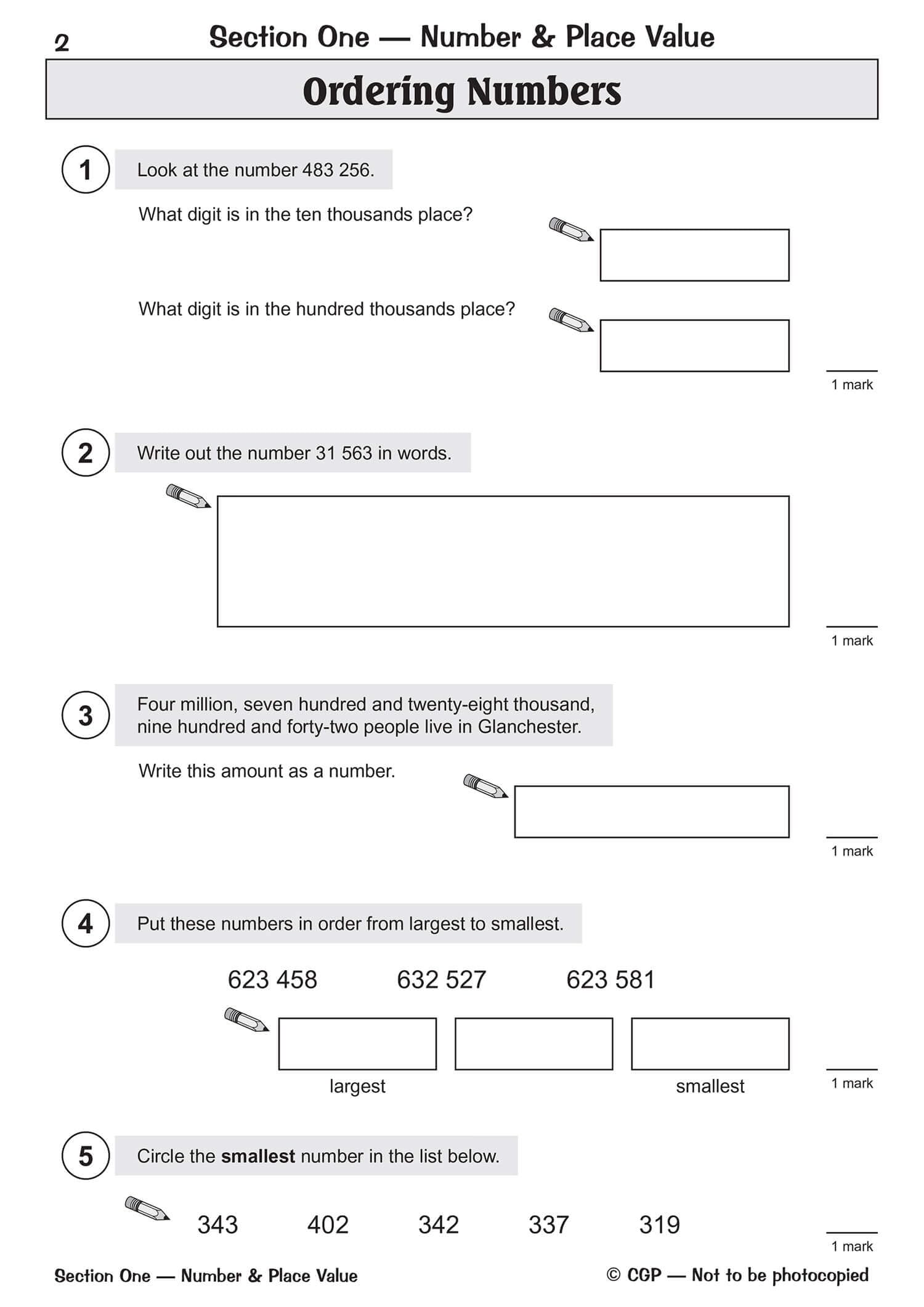 CGP New KS2 Maths SATS Question Book - Ages 10-11 | Paperback | 104 Pages