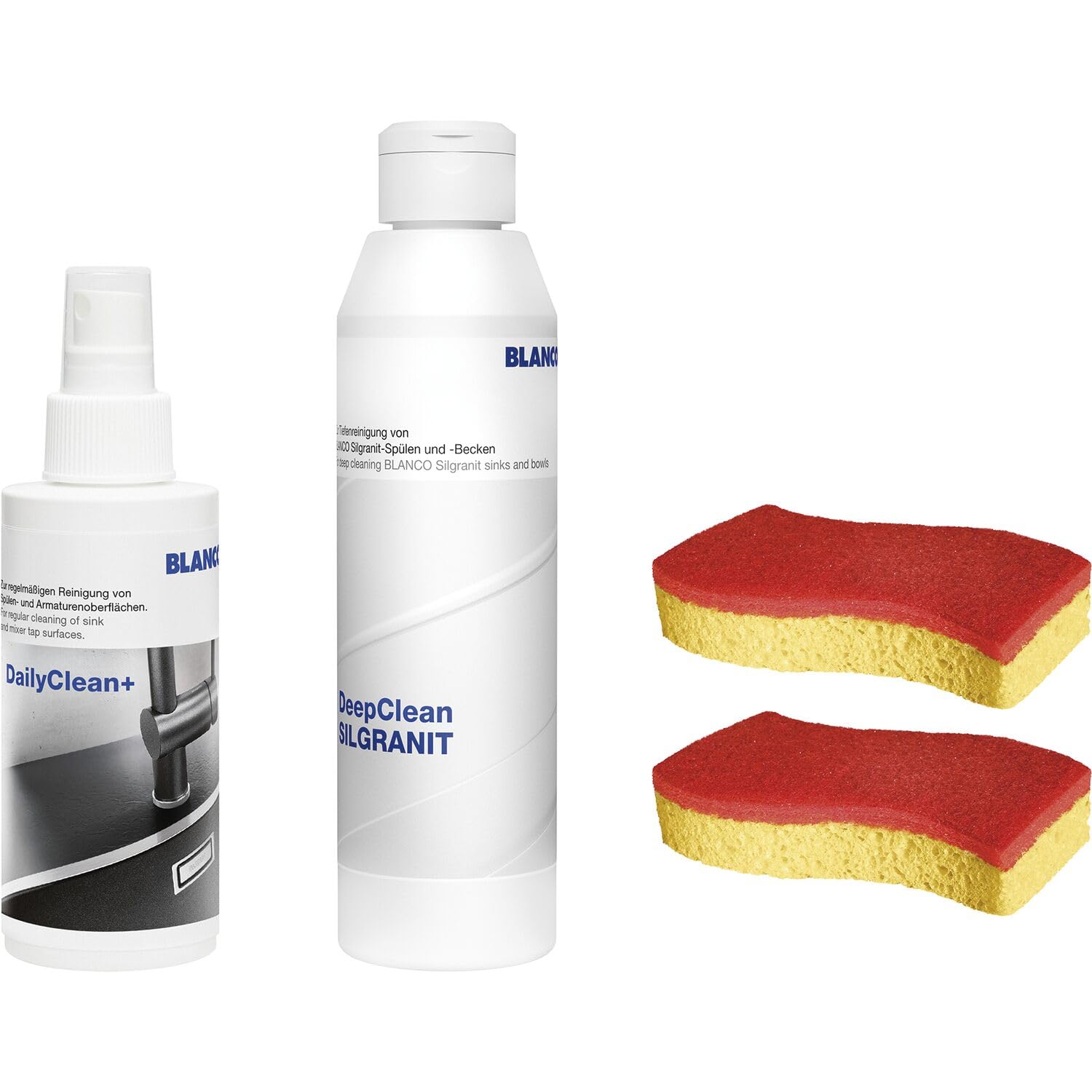 BLANCO 527033 Cleaning Kit for Silgranit Sinks, 4-Piece Care Set