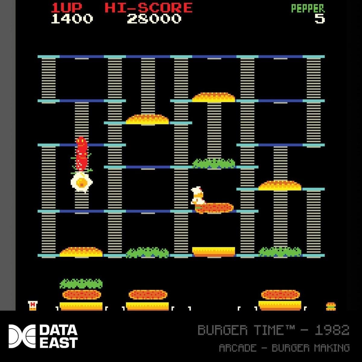 Data East Arcade Cartridge 1 [Evercade] 6