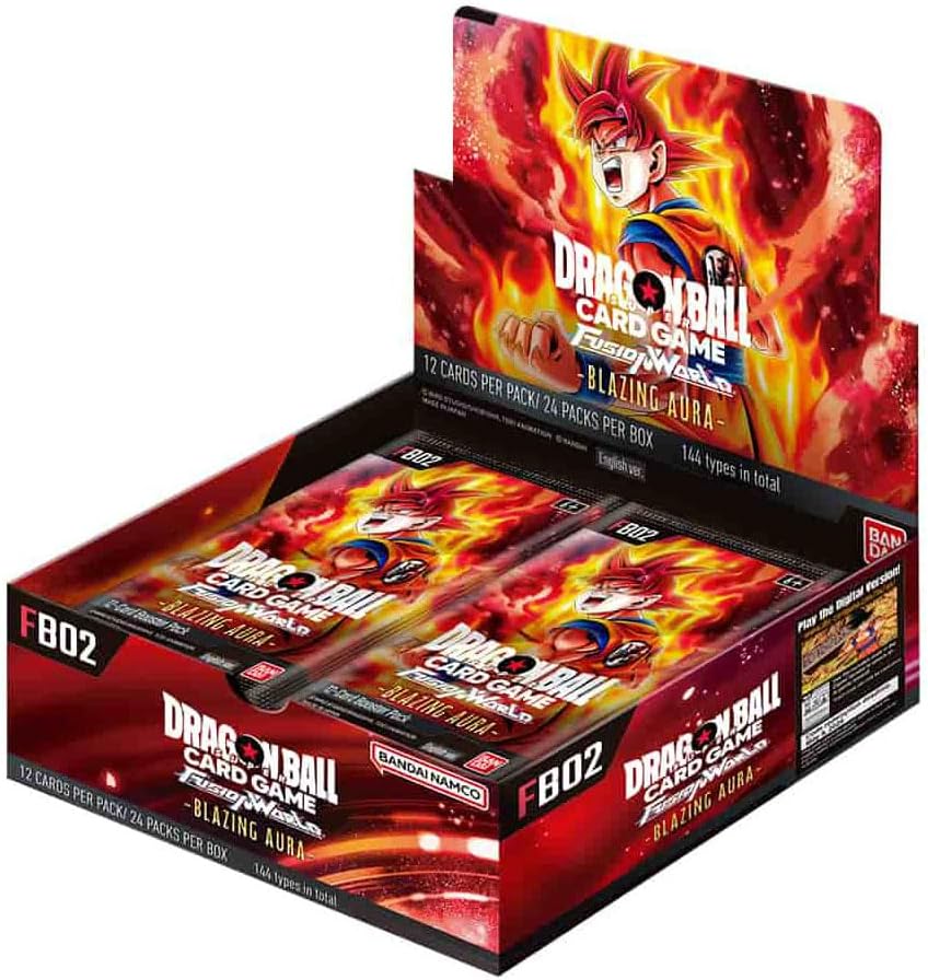 Bandai Dragon Ball Super CG: Fusion World 02 Booster Display 1