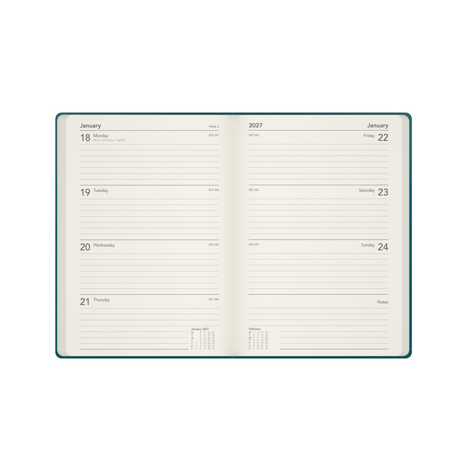 Collins 2026-2027 Academic Year Planner - A5 Week-to-View Diary | Hardcover | Yellow