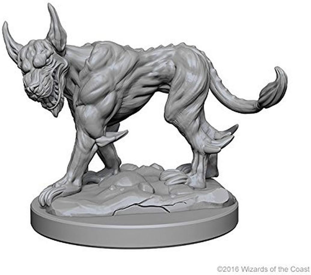 WizKids Dungeons & Dragons Blink Dogs Unpainted Miniatures 1