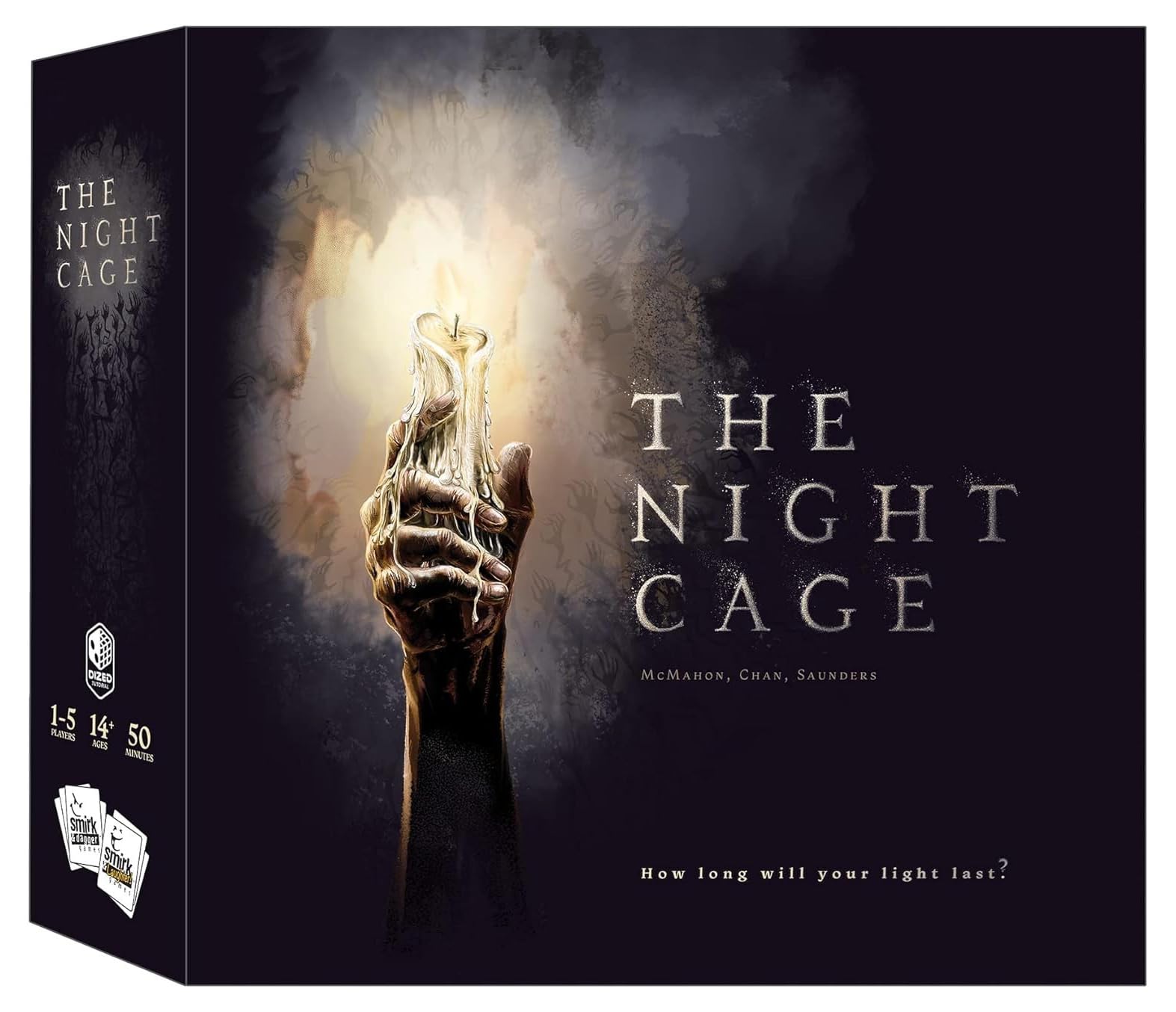 Smirk & Dagger The Night Cage - Cooperative Strategy Board Game for 1-5 Players | Ages 14+