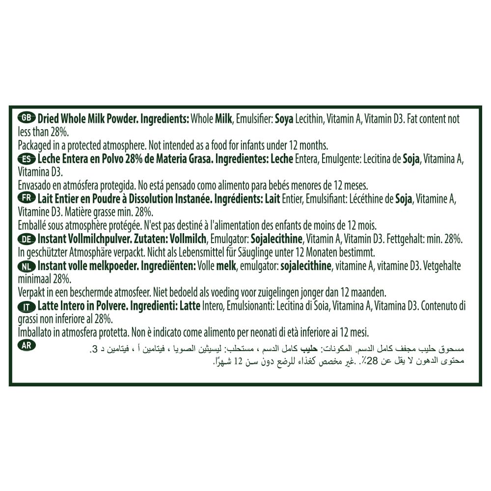 Tropical Sun Full Cream Milk Powder - Enriched with Vitamins A & D | 900g 3