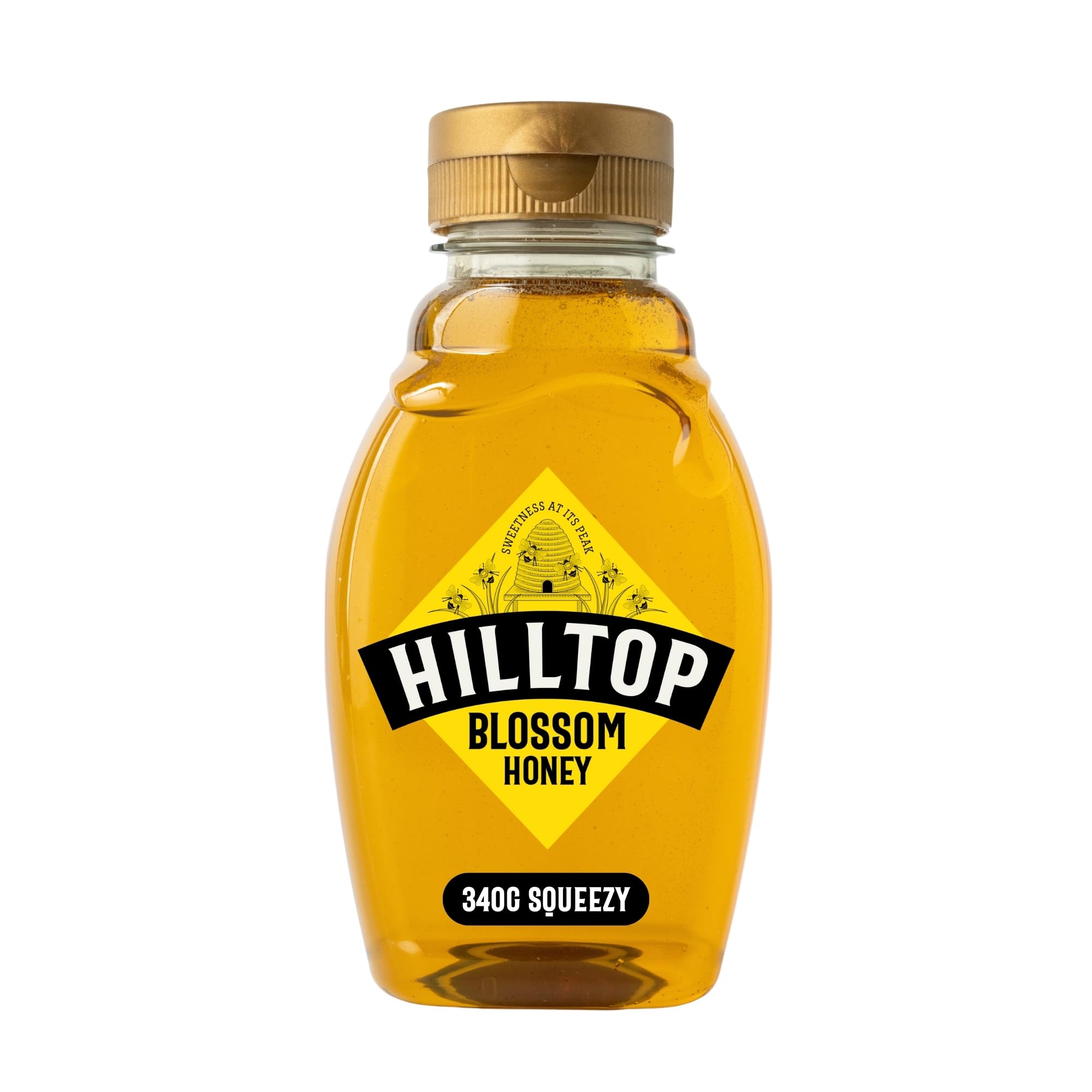 Hilltop Honey Blossom Honey - Pure Natural Honey | 340g Squeezy Bottle 1
