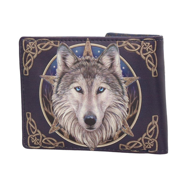 Nemesis Now Lisa Parker Wild One Wolf Wallet in Black PU