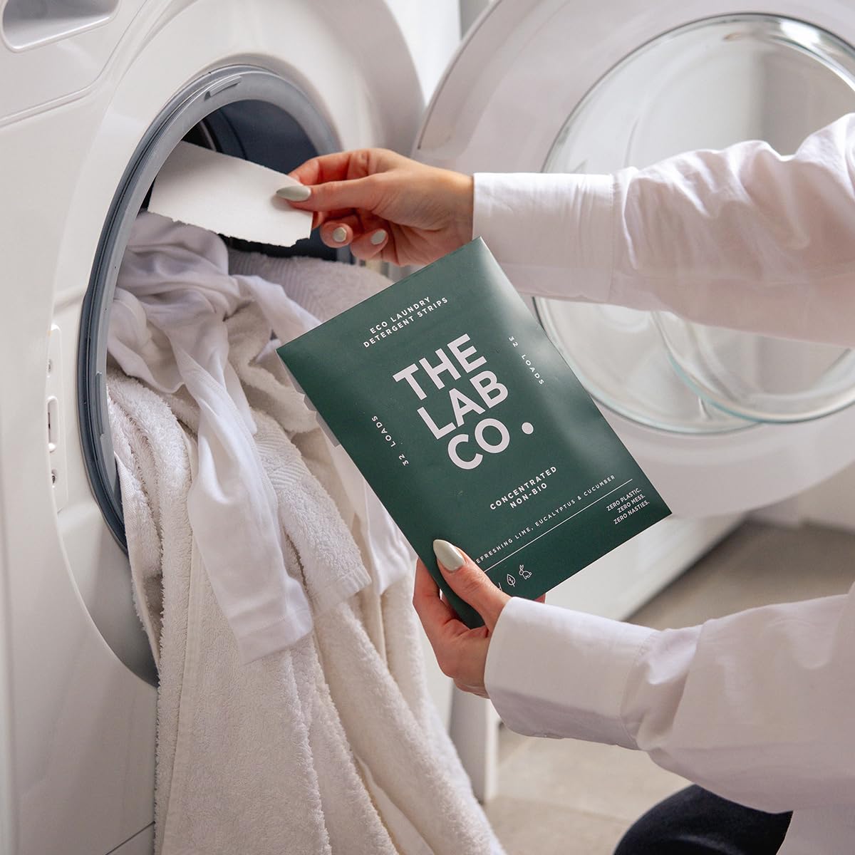 The Lab Co. - Laundry Detergent Strips Sheets (32 Loads, Eco Ultra-Concentrated) 5