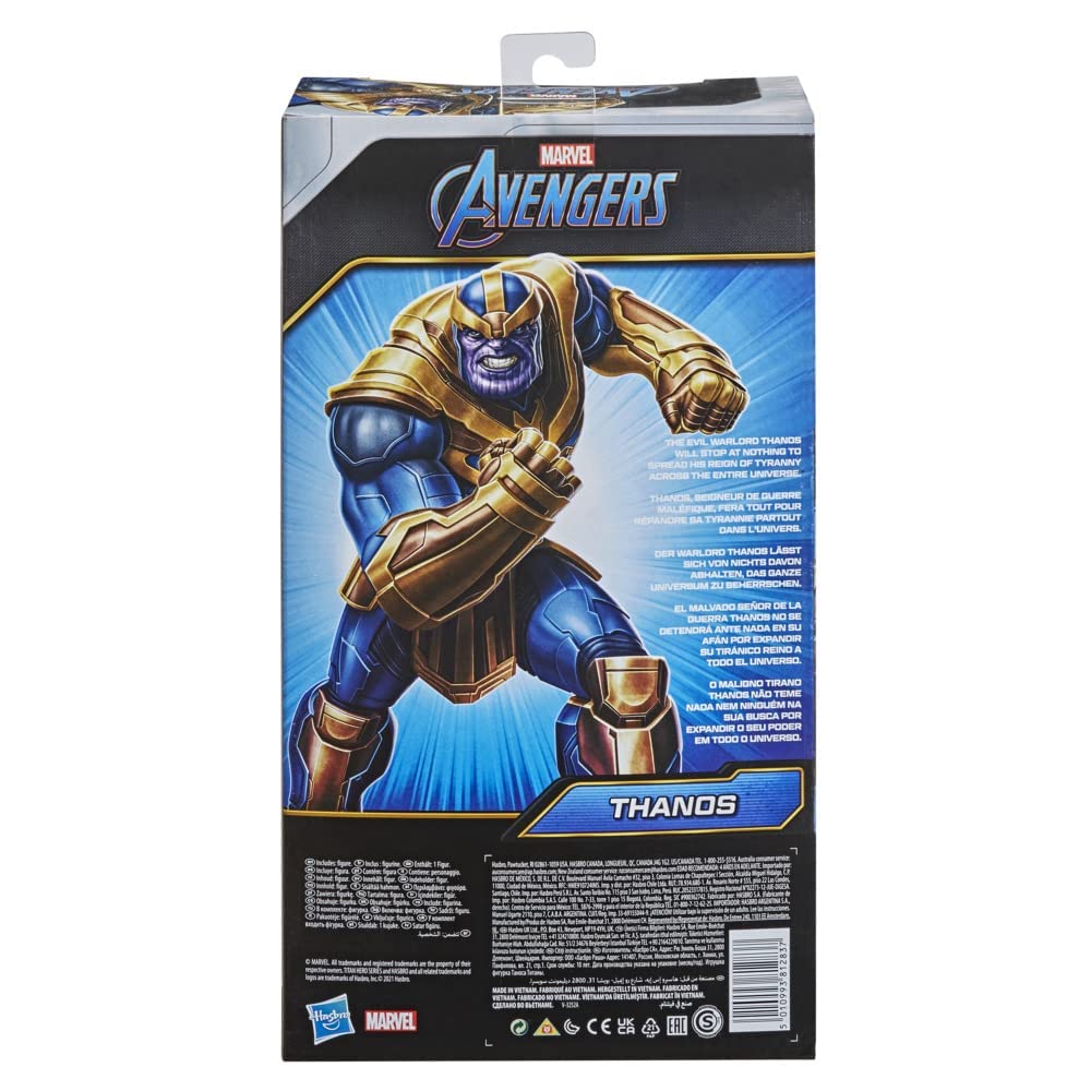 Hasbro Titan Hero Series Blast Gear Deluxe Thanos Action Figure - 30 cm, Ages 4+ 4