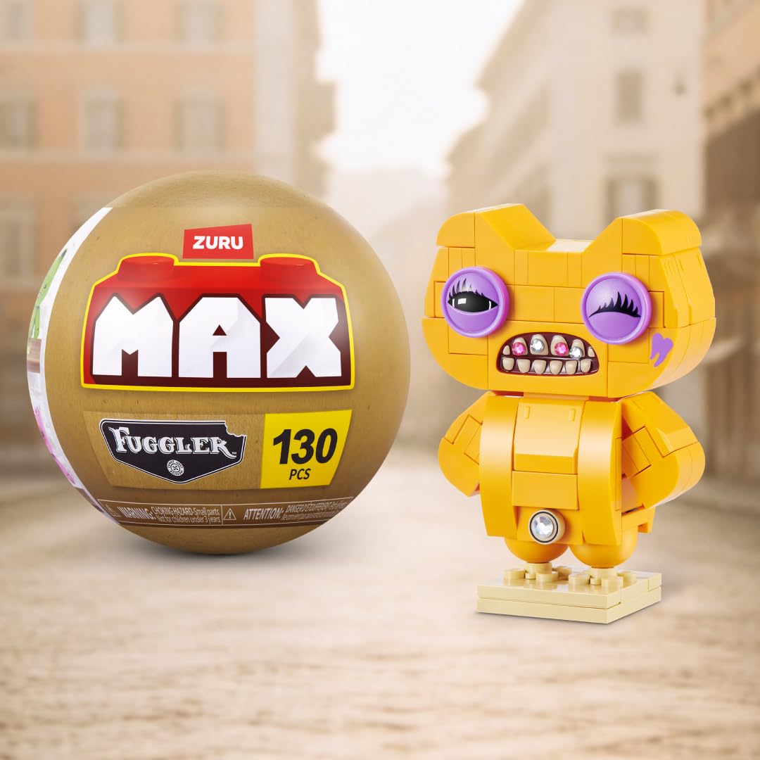 Max Build More Fuggler Baddies Building Set - Collectible Monster Figures | 186 Bricks | Ages 8+ 2