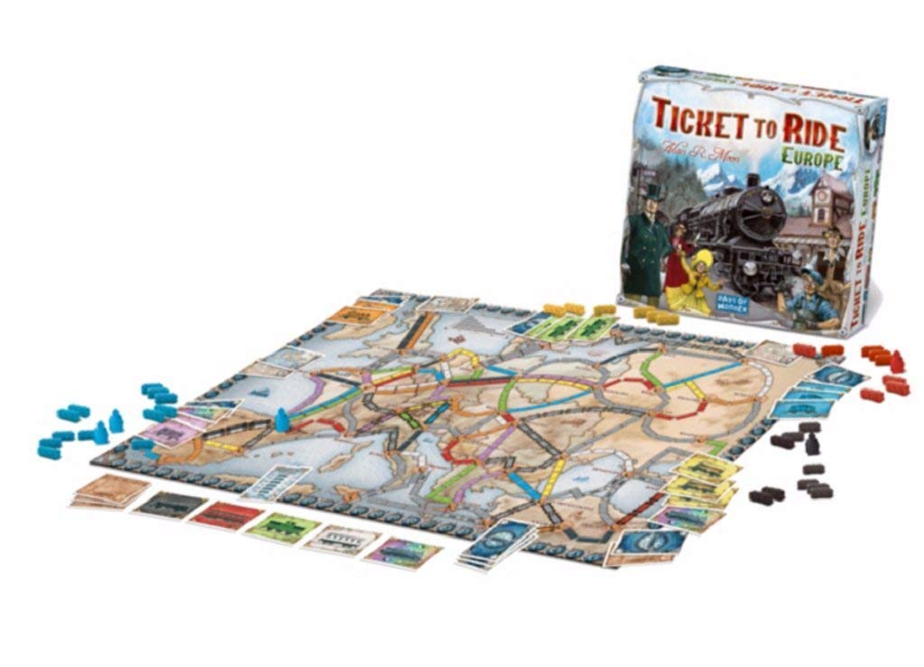 Days of Wonder Ticket to Ride Europe Board Game 2