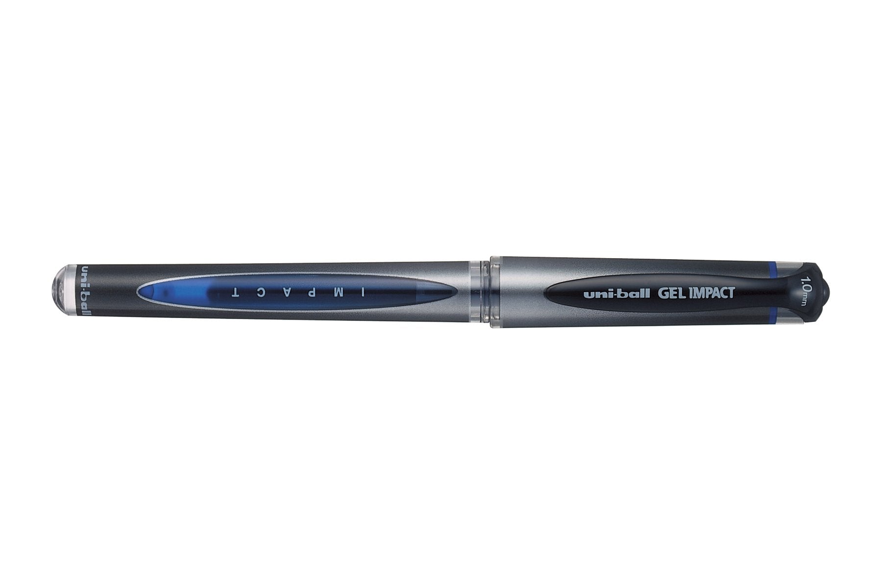 uni-ball UMN-153S Gel Impact Rollerball Pen - Broad 1.0mm Tip, Blue Ink | Pack of 3