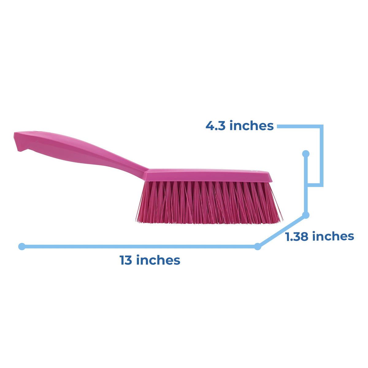 Vikan Hand Brush - 330 mm, Medium, Pink