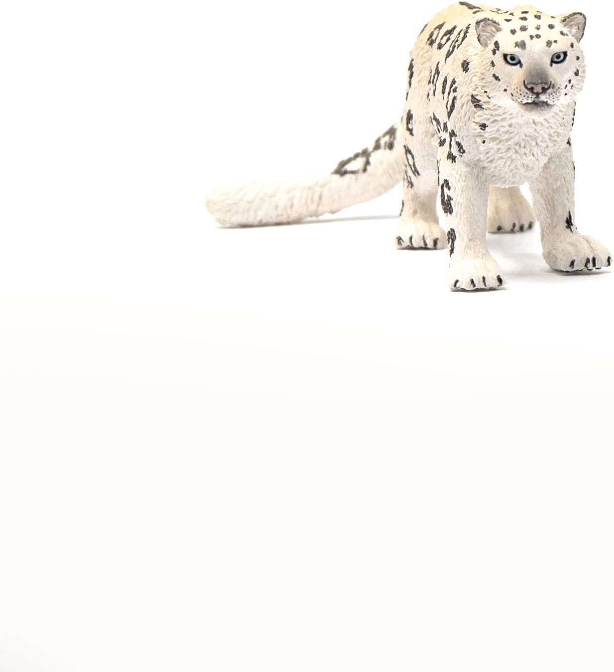 Schleich 14838 Snow Leopard Wildlife Figure - Detailed Animal Playset for Kids 2