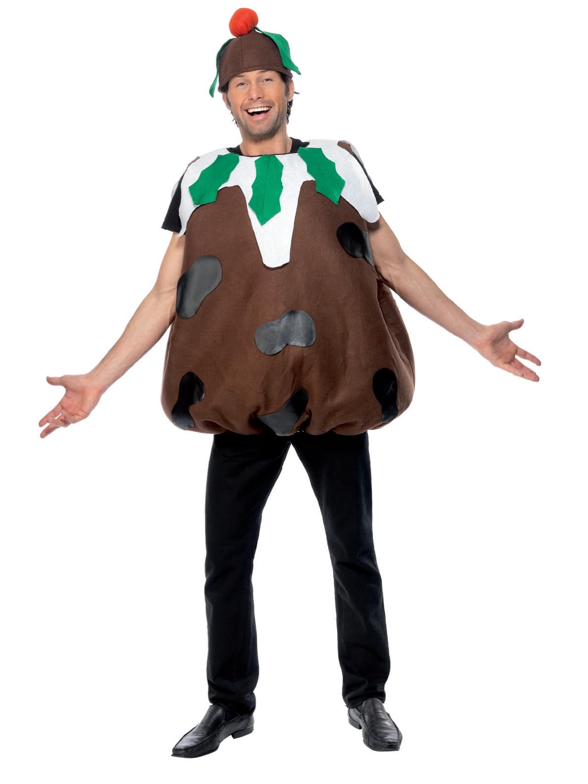 Smiffys Christmas Pudding Costume - One Size