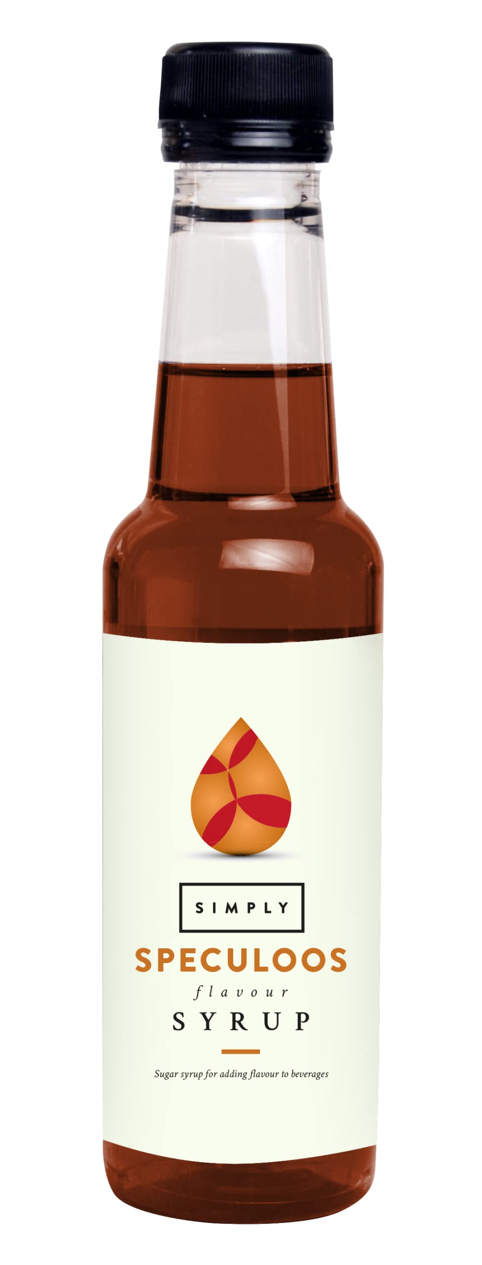 Simply Speculoos Caramelised Biscuit Syrup, Vegan & Nut Free Flavoured Syrup 250ml 1