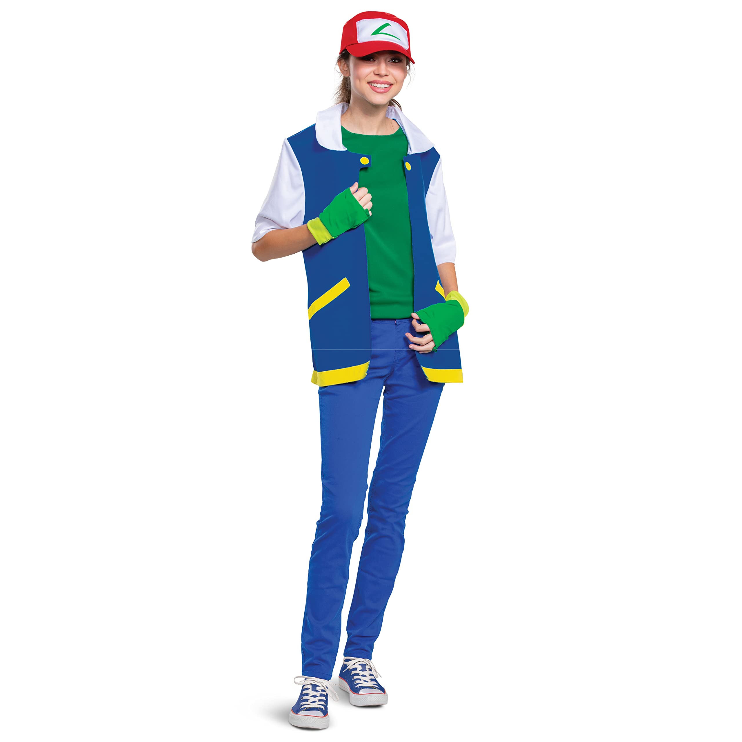 Disguise Pokémon Ash Ketchum Fancy Dress Costume Outfit | Unisex Adult L-XL 2