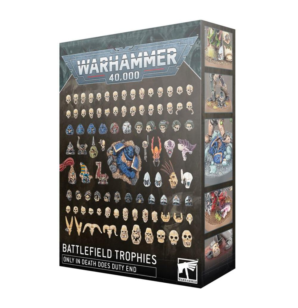 Games Workshop Warhammer 40,000 Battlefield Trophies Miniatures