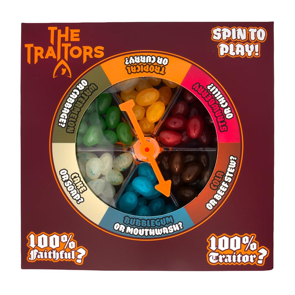 The Traitors Jellybean Spinner Game - Assorted Flavours, 100g