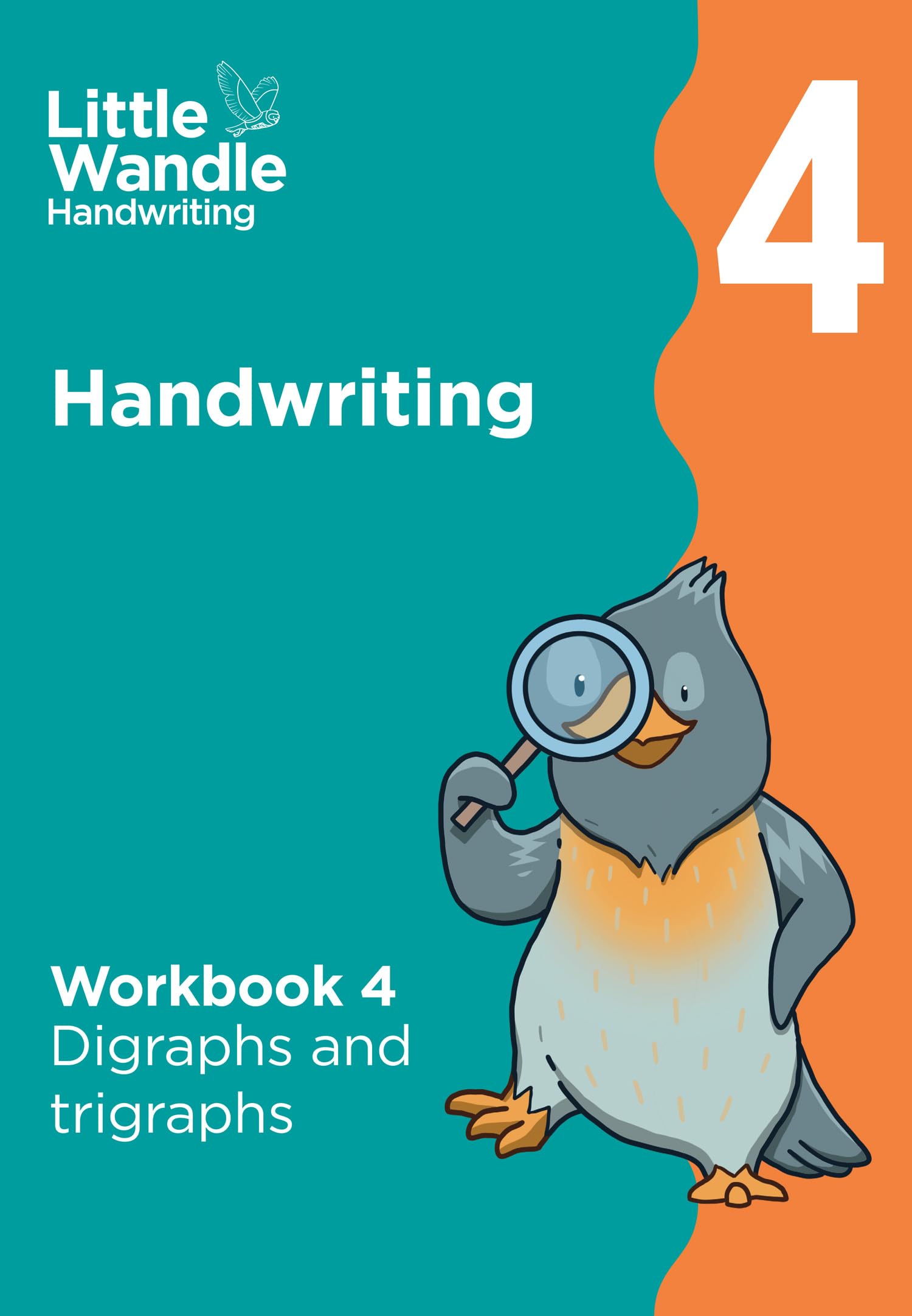 Collins Little Wandle Handwriting Workbook 4: Digraphs and Trigraphs | Paperback, 64 Pages, Ages 4-5 1