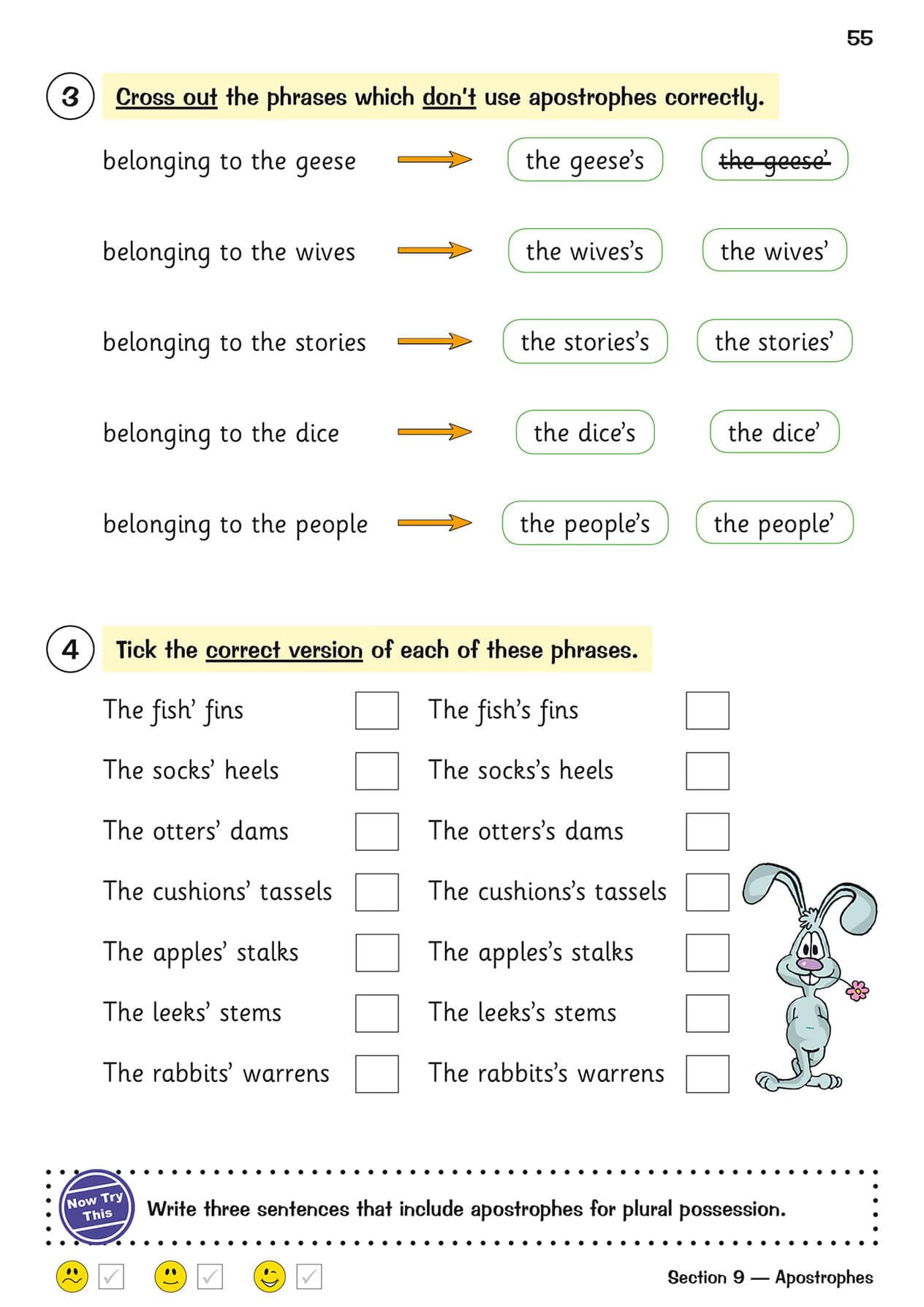 CGP KS2 English Targeted Question Book: Grammar, Punctuation & Spelling - Year 4 | Paperback | 2022 9
