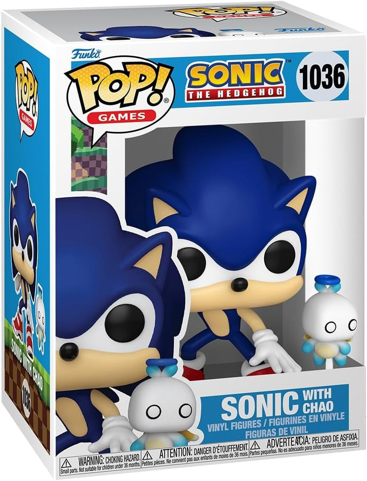 Funko Pop! & Buddy - Sonic the Hedgehog With Chao Vinyl Figure (80309)