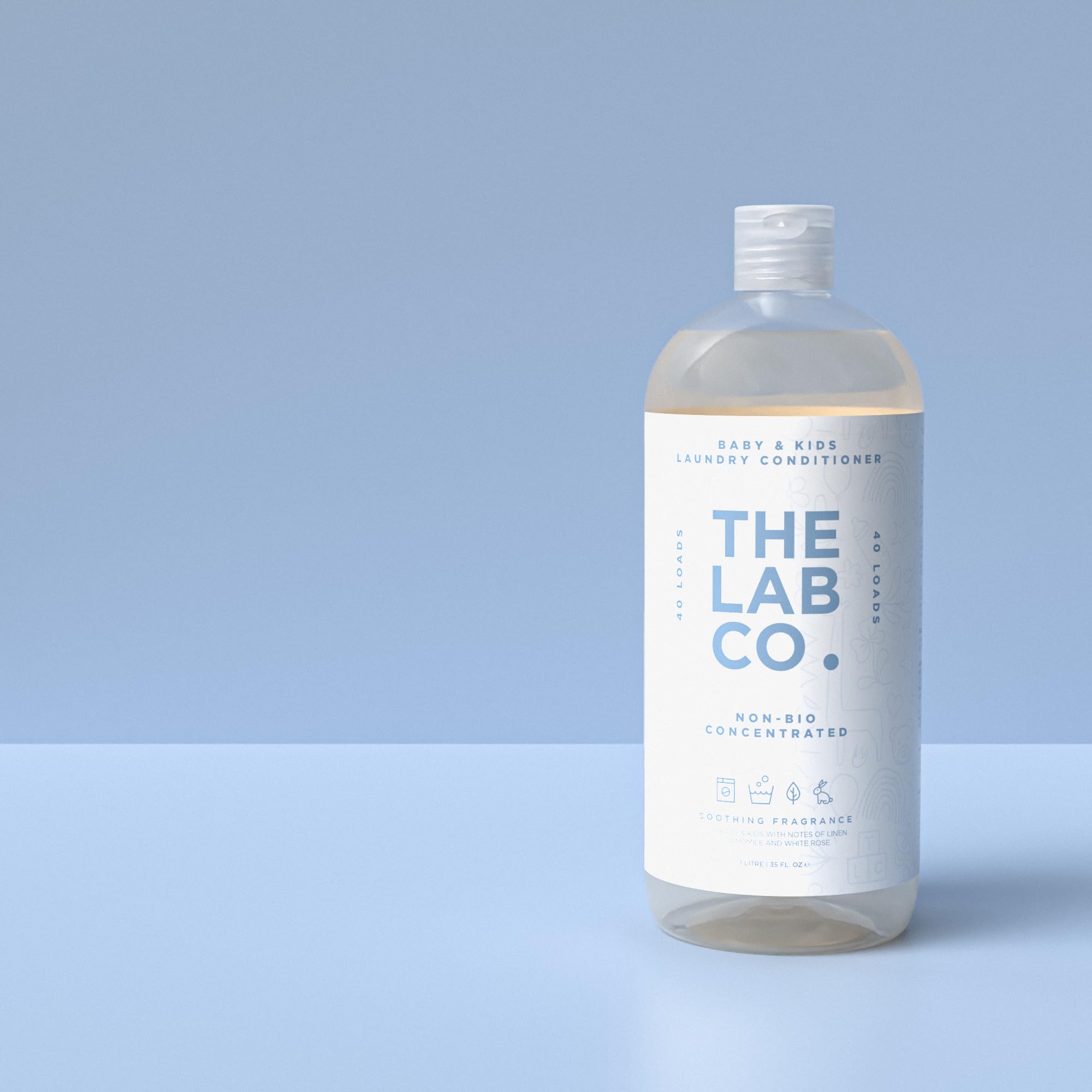 The Lab Co. Soothing Fabric Conditioner & Laundry Softener - Non-Bio, Ultra Concentrated, Plant & Mineral Based 3
