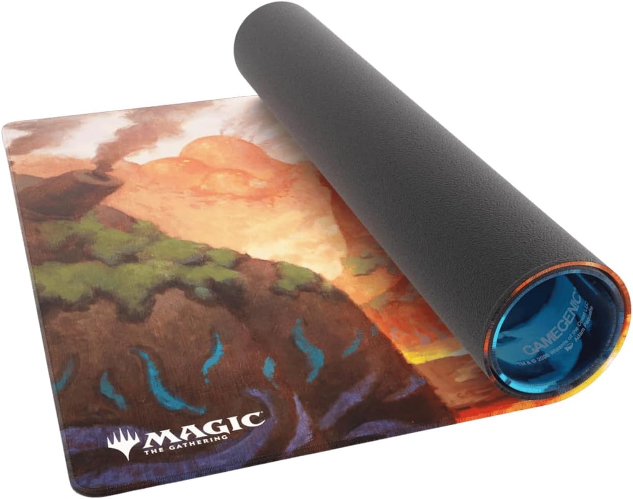 Gamegenic Magic: The Gathering Lorwyn Eclipsed Shiny Playmat - Steam Vents | Rubber 3